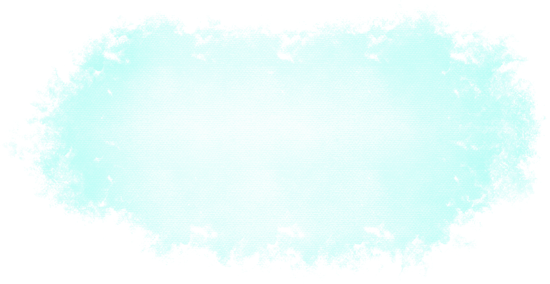 Turquoise watercolor stain background